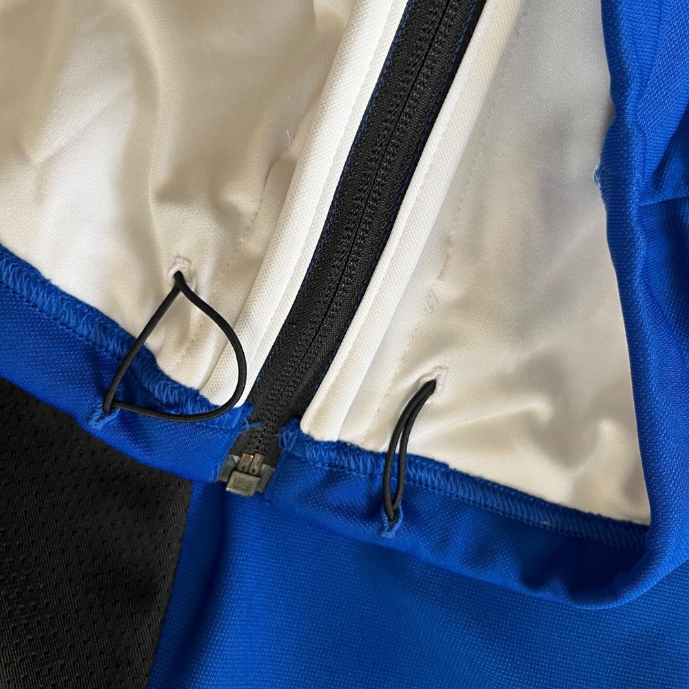 ADIDAS Climacool Kansas Jayhawks NCAA Basketball Big 12 Zip Up Jacket Mens Sz M - Picture 7 of 10